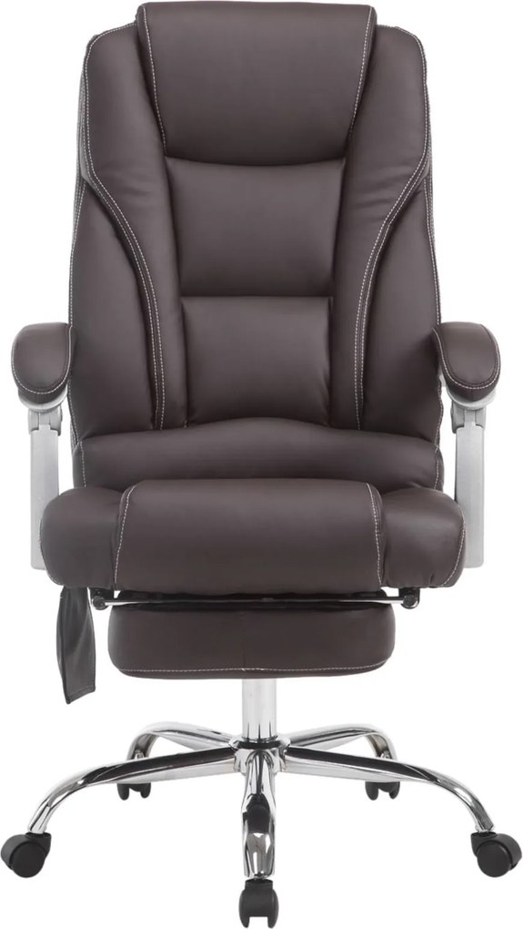 Cadeira de escritório Pacific com função de massagem Castanha