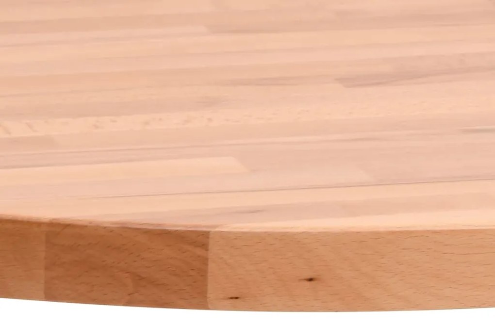 Tampo de mesa redondo Ø90x1,5 cm madeira de faia maciça