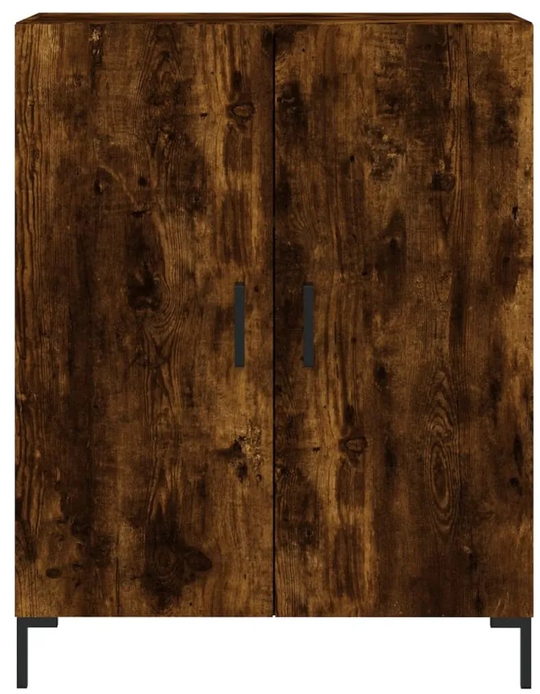 Aparador 69,5x34x90 cm derivados de madeira cor carvalho fumado