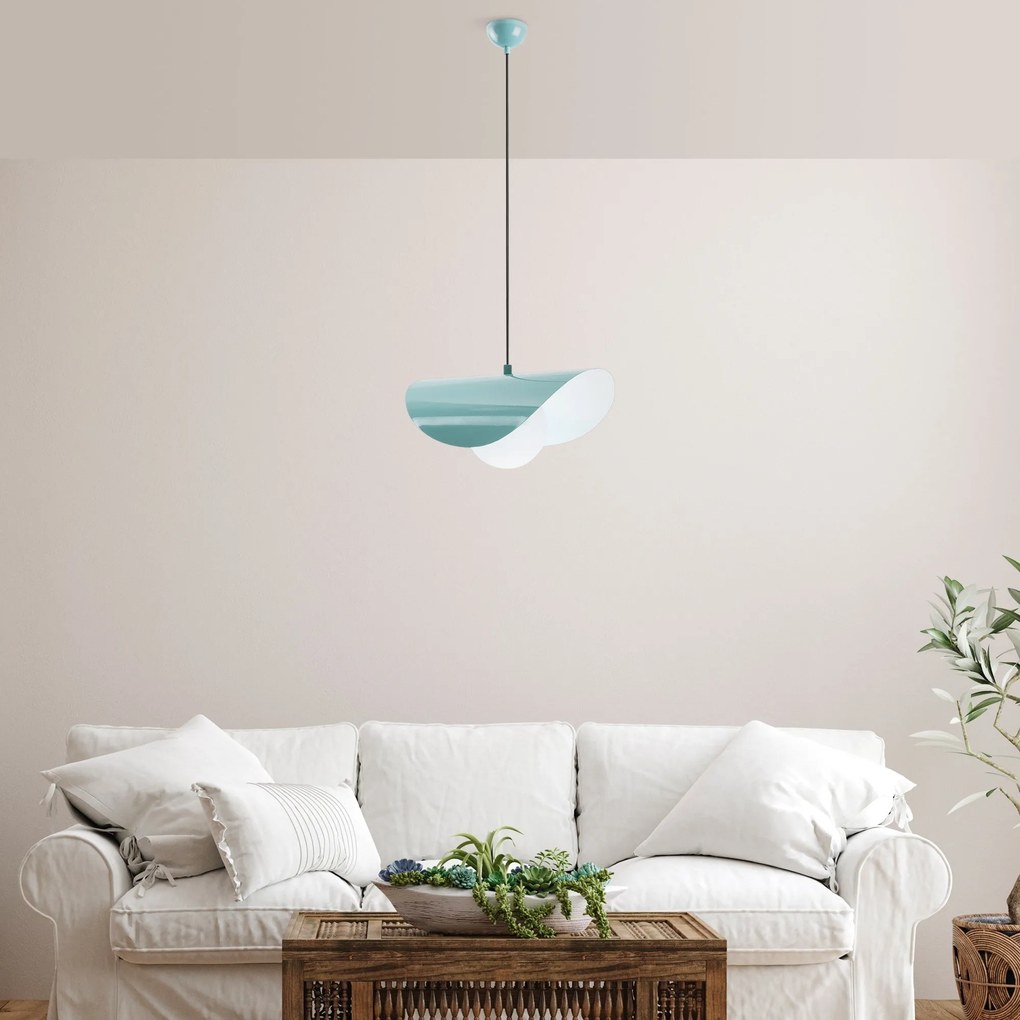 Chandelier Vatoz – Turquesa – 40 x 25 x 15 cm