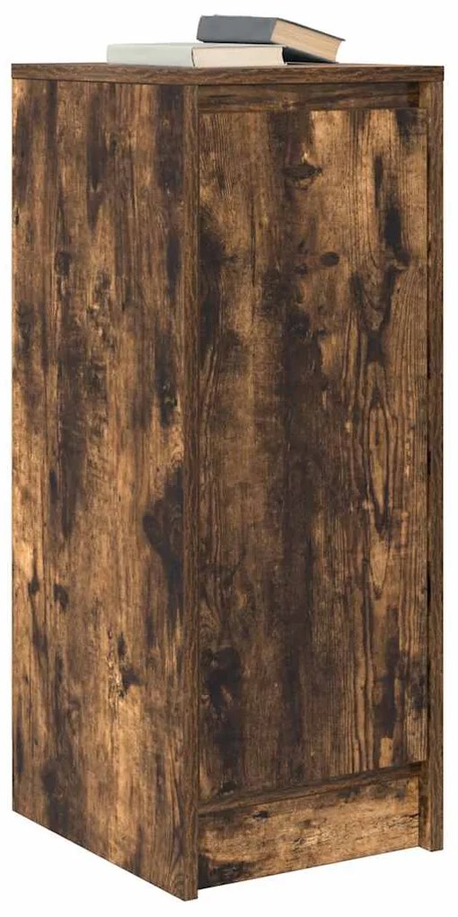 Aparador 29,5x34x76 cm derivados de madeira carvalho fumado