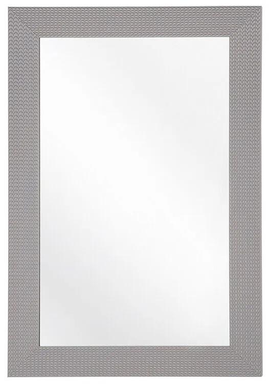 Espelho de parede 60 x 90 cm cinzento LELAVANDOU Beliani