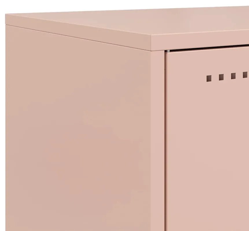 Móvel de TV 68x39x60,5 cm aço rosa