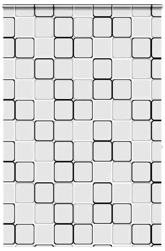 vidaXL Rolo de Duche Estores cassete 160x240 cm Largura Tecido 156 cm