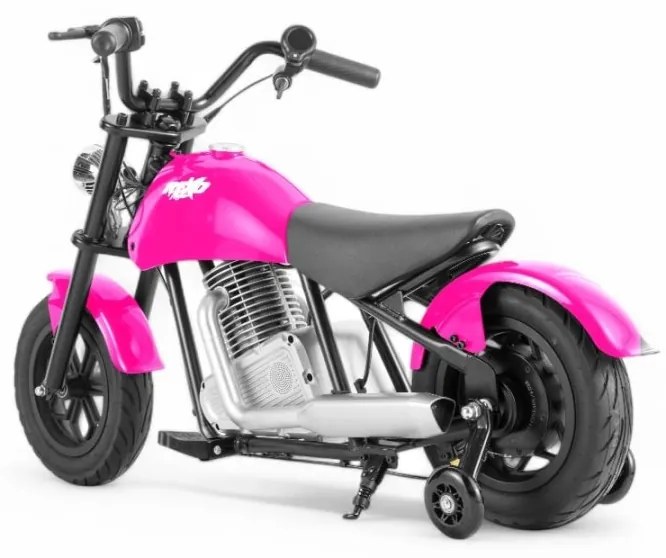 Mini Harley elétrica para crianças 200W REXO 36V Rosa