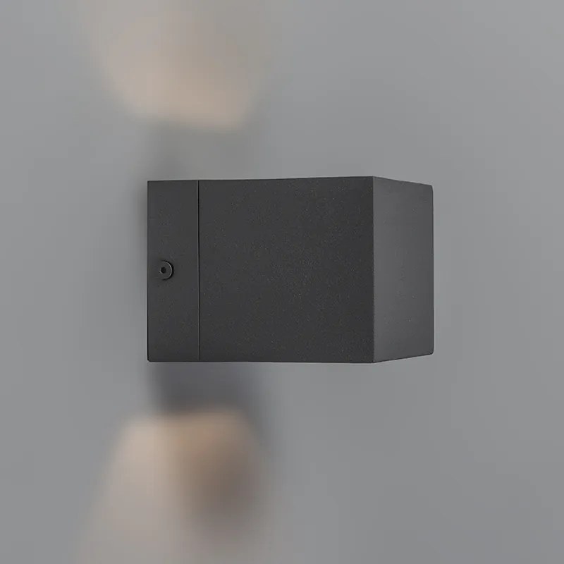 Conjunto de 3 Apliques de Parede Modernos Antracite - Transfer Moderno