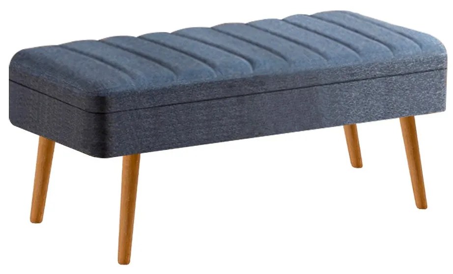 **** Conjunto de Mesa de Jantar Extensível Vina – Pinho Atlântico Azul