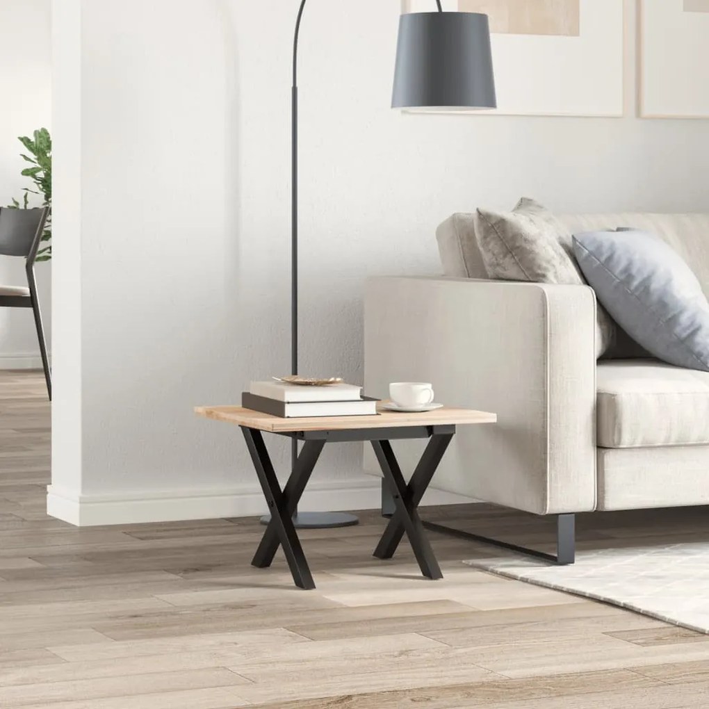 Pernas para mesa de centro estrutura em X aço