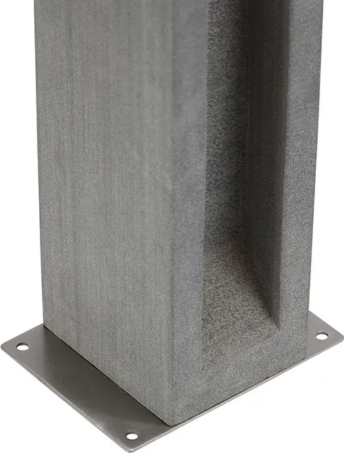 Candeeiro de pé moderno para exterior Basalto 70 cm - Sneezy