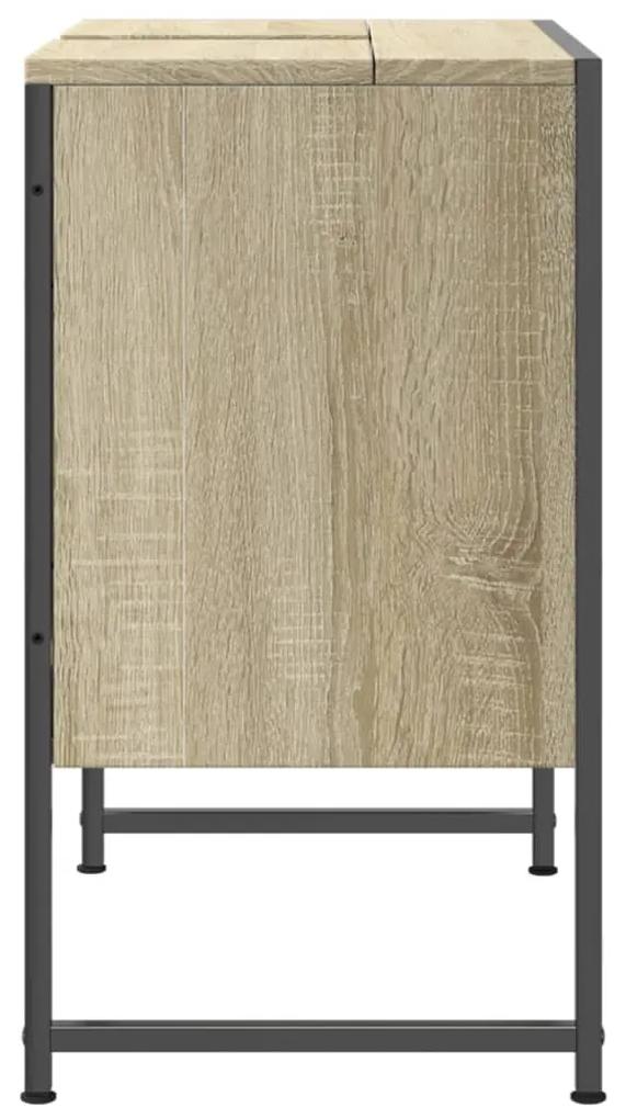 Móvel p/ lavatório 60x33x60cm derivados madeira carvalho sonoma