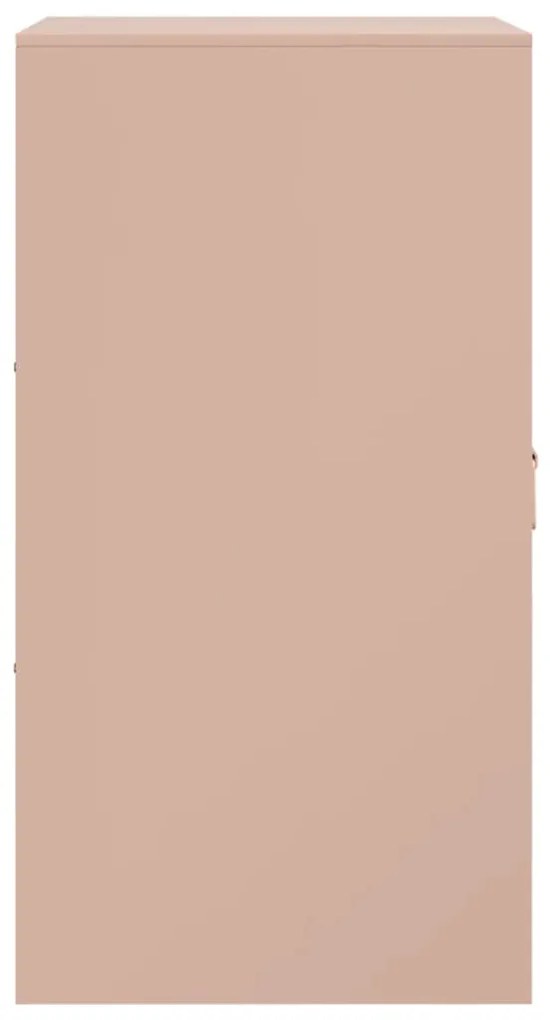 Aparador 34,5x39x73 cm aço rosa