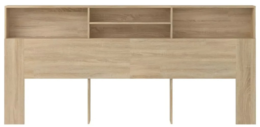 Armário de cabeceira 220x19x103,5 cm cor carvalho sonoma