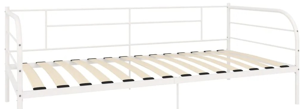 Estrutura sofá-cama 90x200 cm metal branco