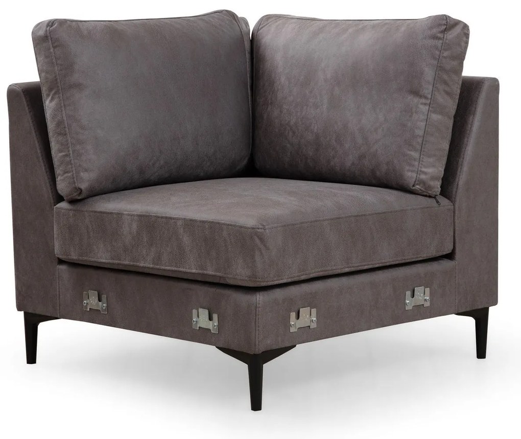 Sofá de Canto Porto Corner – Antracite – 155 cm x 314 cm x 200 cm