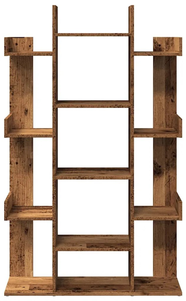 Armário livros madeira antiga 86x25,5x140 cm madeira trabalhada