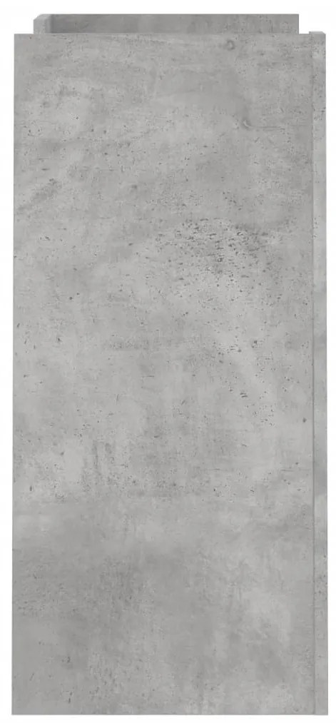 Aparador 73,5x35x75 cm derivados de madeira cinzento cimento