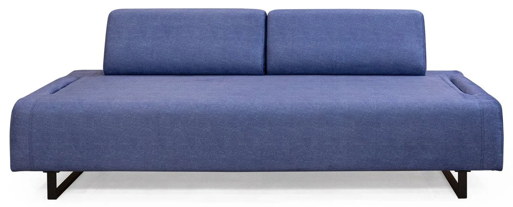 **** Sofá-cama de 3 lugares Infinity – Azul – 220 cm x 90 cm x 80 cm