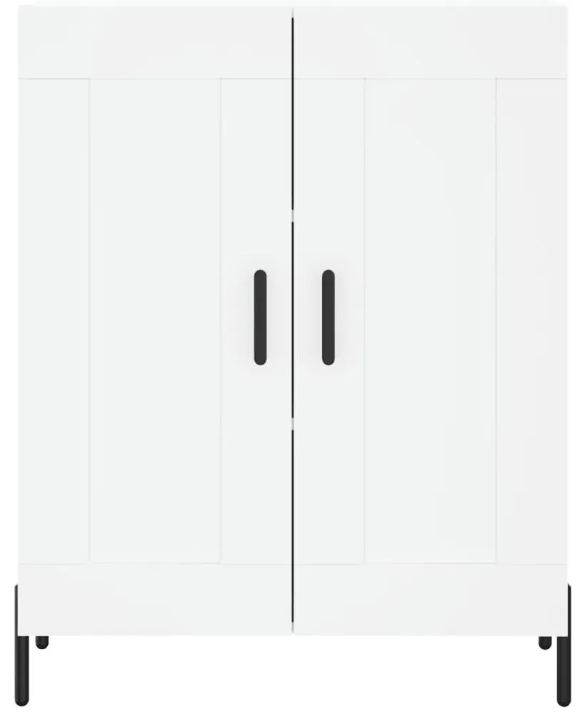 Armário alto 69,5x34x180 cm derivados de madeira branco