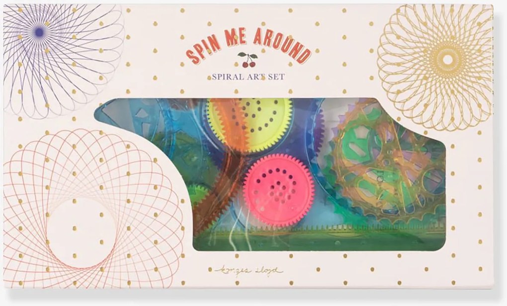 Kit de arte em espiral Konges Slojd multicolor