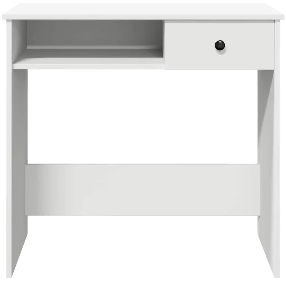 Secretária 80x40x75 cm derivados de madeira branco