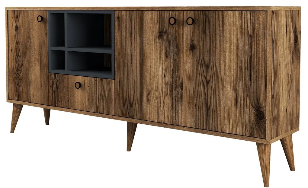 Console Napoli – Walnut – 180 cm x 81 cm x 35 cm
