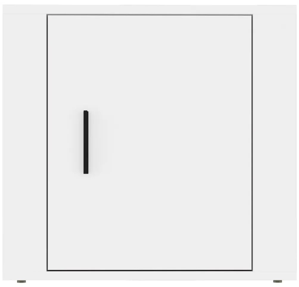 Mesas de cabeceira 2 pcs 50x39x47 cm branco