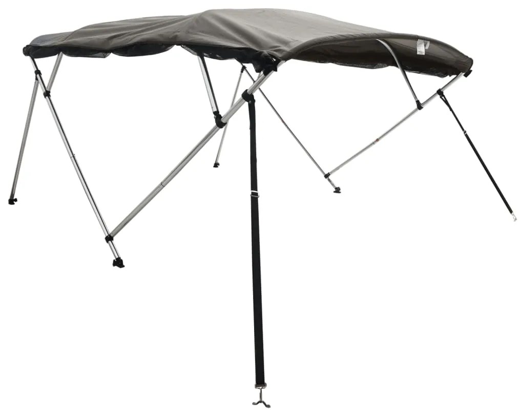 Toldo 4 arcos Bimini paredes malha laterais 243x(170-182)x137cm