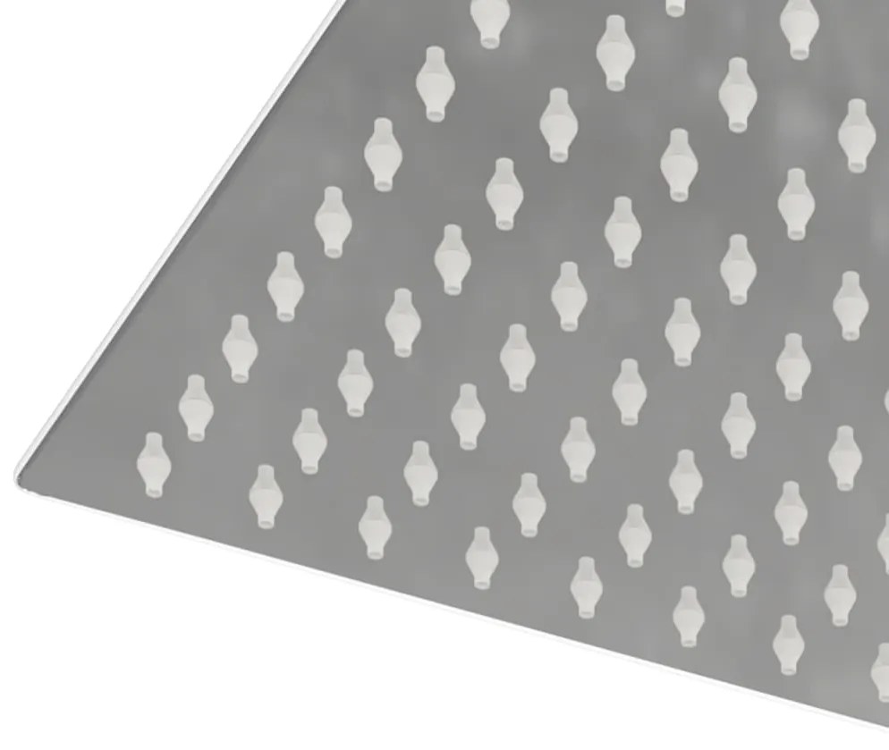 Cabeça de chuveiro retangular 30x20 cm aço inoxidável 304