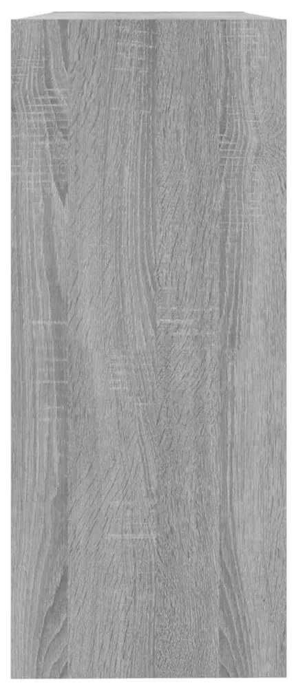 Estante/divisória 100x30x72 cm cor sonoma cinza