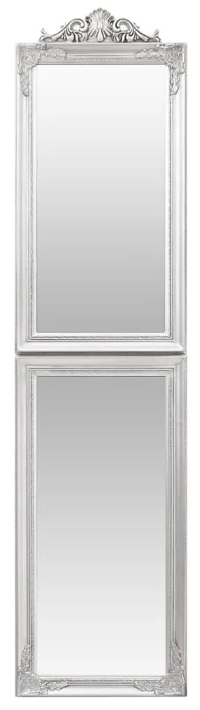 Espelho de pé 50x200 cm prateado