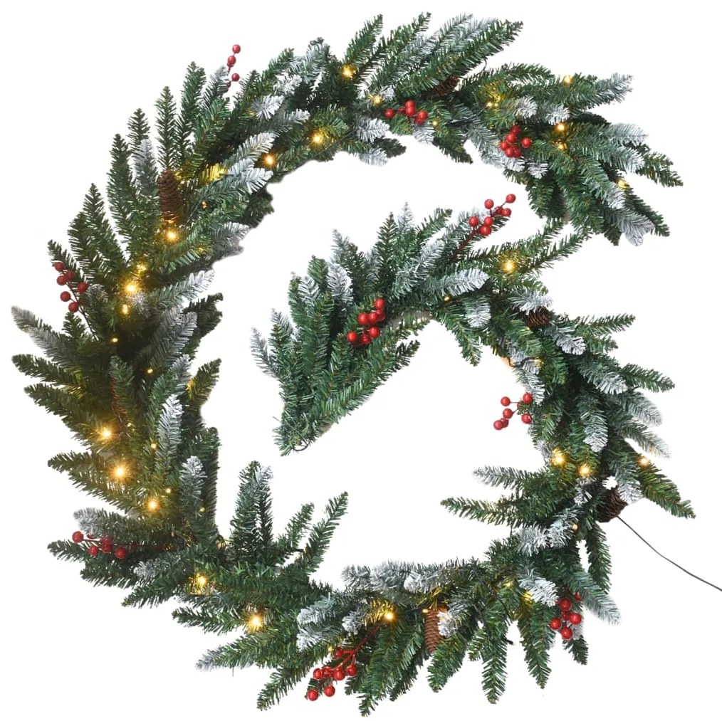 4 pcs conjunto de decorações de Natal para porta PVC