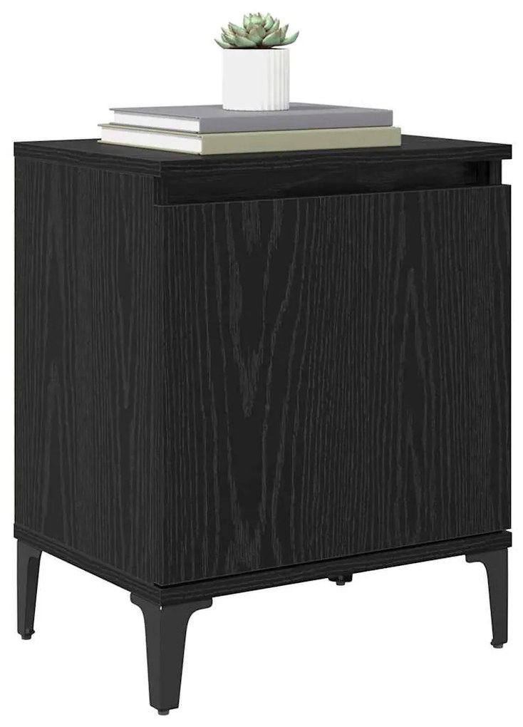 Mesa de cabeceira Carvalho Preto Carvalho preto Madeira feita