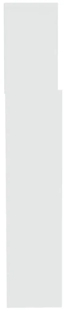 Armário de cabeceira 200x19x103,5 cm branco