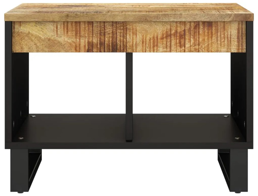 Mesa de centro 55x50x40 cm madeira de mangueira maciça