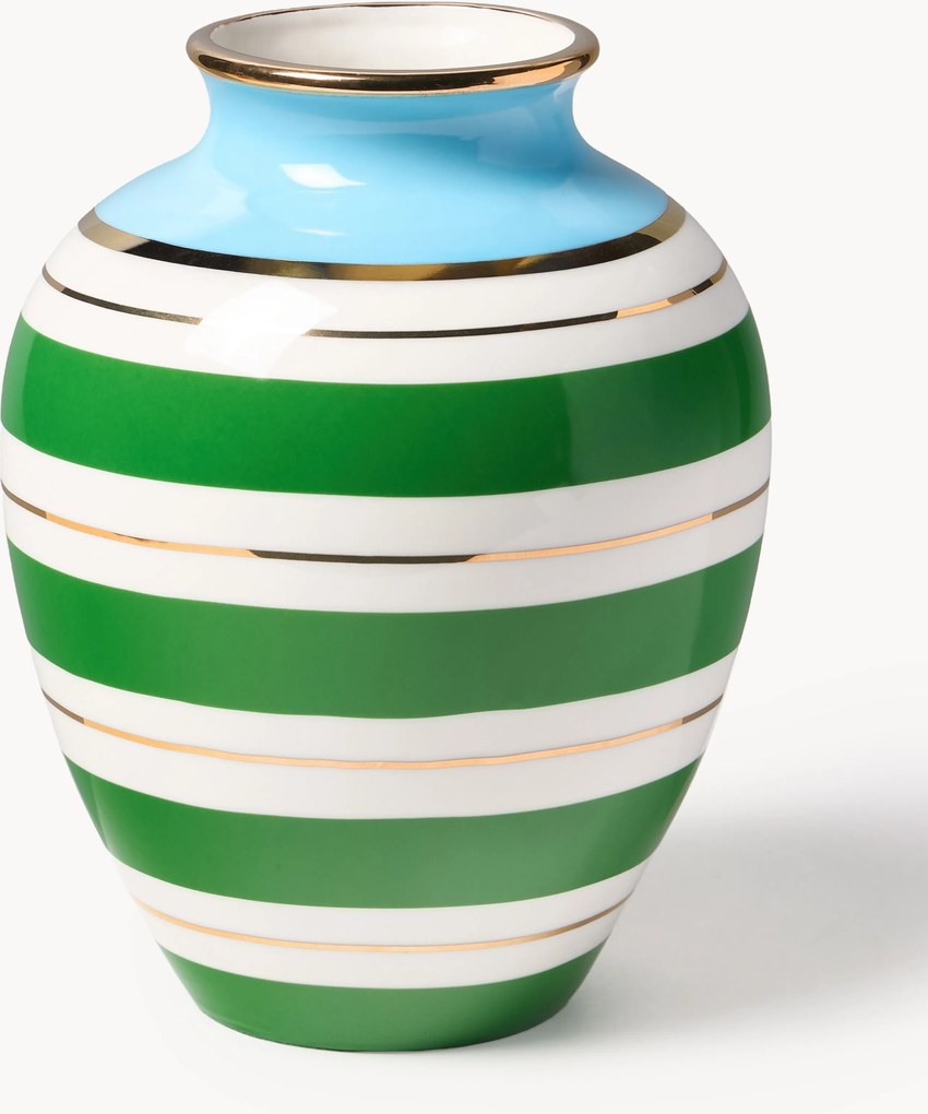 Jarra em porcelana Portofino, Alt 27 cm