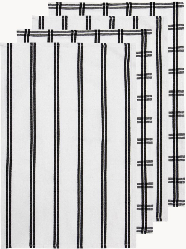 Toalhas de cozinha Charlie, conjunto de 4