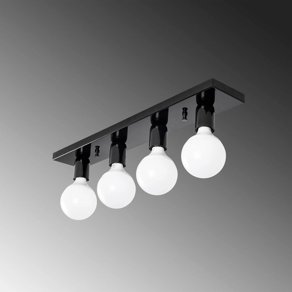 Chandelier Mirro – Preto e Branco – 60 x 10 x 10 cm