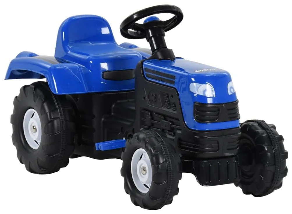 80376 vidaXL Trator a pedais infantil azul