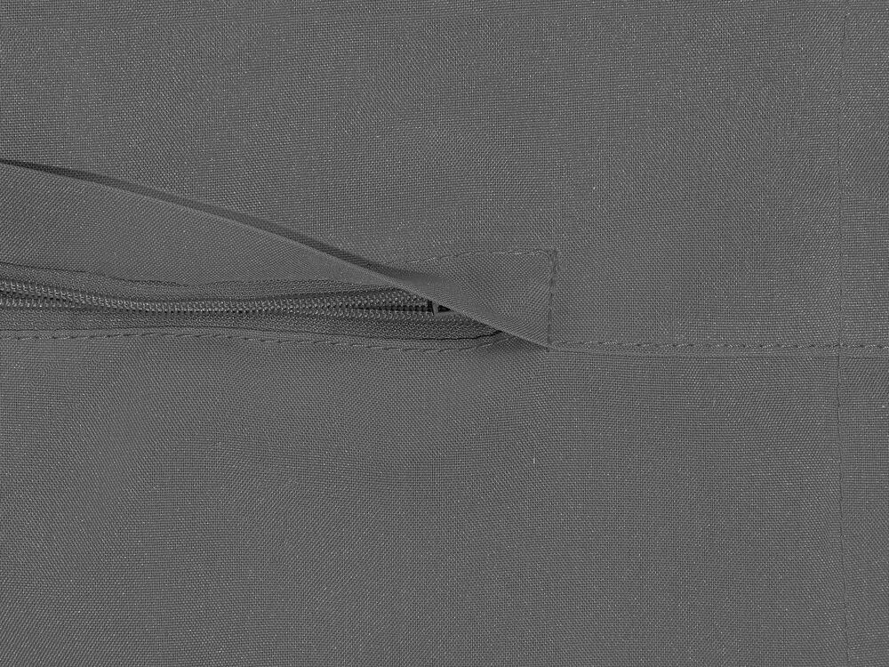 Pufe almofada cinzento escuro 140 x 180 cm FUZZY Beliani