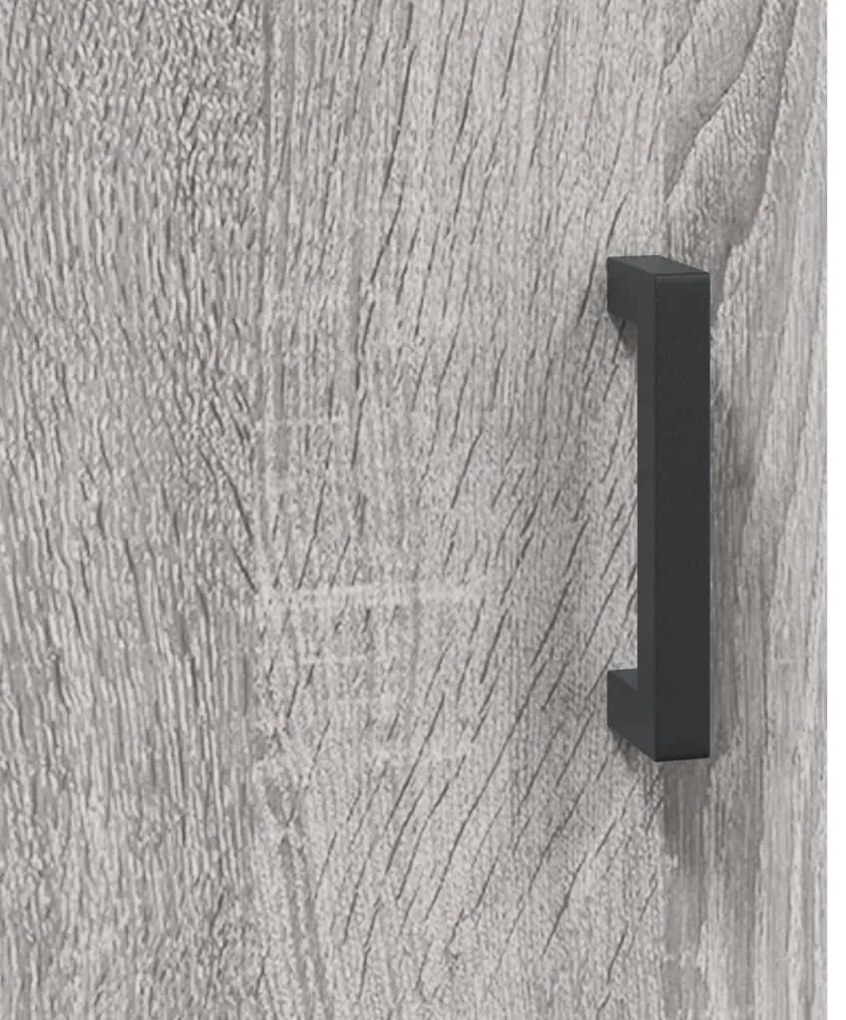 Mesa de centro 90x50x40 cm derivados de madeira cinzento sonoma