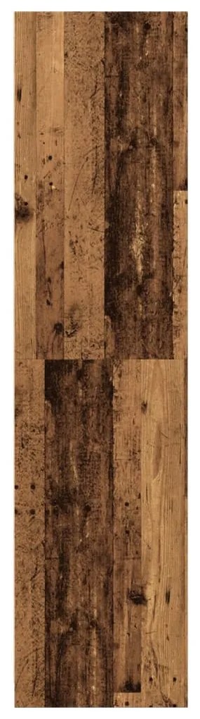 Roupeiro 30x50x200 cm derivados de madeira branco