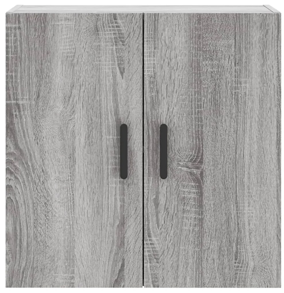 Armário de parede 60x31x60 cm derivados madeira cinzento sonoma