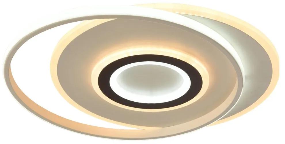 Lyra Dimmable LED Flush Light CCT 75W Rings