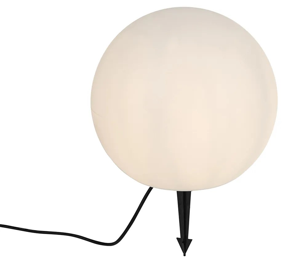 Candeeiro de exterior moderno branco 35 cm IP65 - Nura Moderno