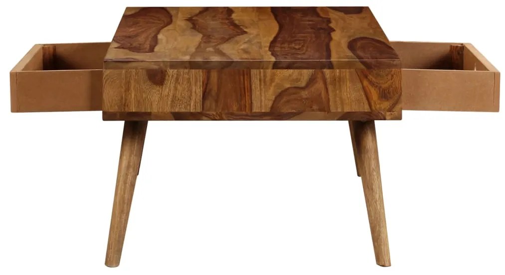 Mesa de centro 110x50x35 cm madeira de acácia maciça