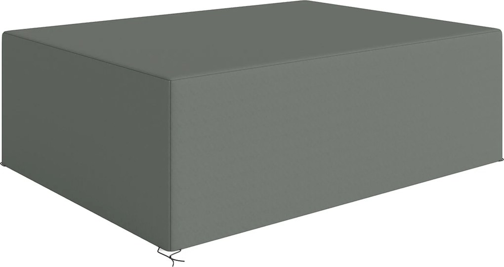Outsunny Capa para móveis de jardim, capa impermeável corta-vento e anti-UV, 275 x 205 x 90 cm, cinza | Aosom Portugal