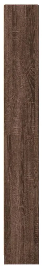 Estante 40x24x176 cm derivados de madeira carvalho castanho