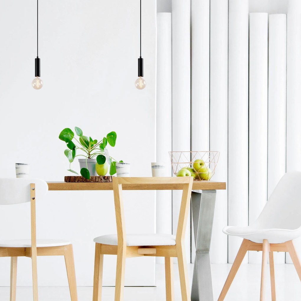 Chandelier Tempo – Preto – 4 x 4 cm