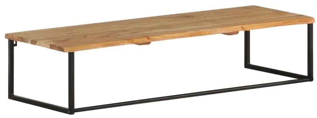 Cabide com bordas vivas 100x35x22 cm madeira de acácia maciça