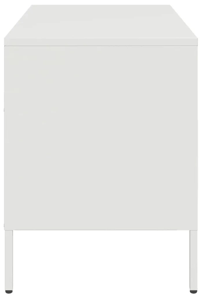 Móvel de TV 68x39x50,5 cm aço branco